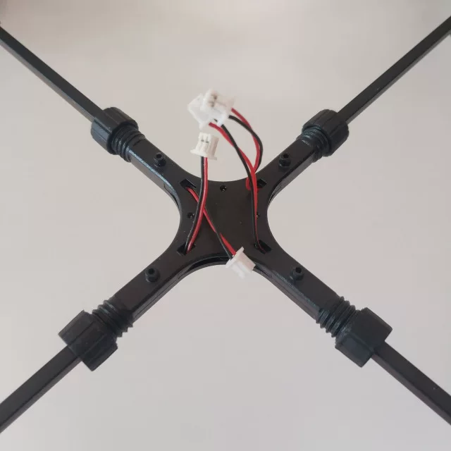 720 8520 hollow cup DIY unmanned aerial vehicle 1-second quadcopter frame deceleration group crossing machine frame