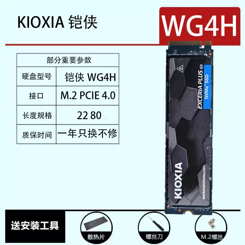 Твердотельный накопитель Kioxia NVME M.2 RC10 RD10 RD20 с нулевым энергопотреблением, твердотельный накопитель емкостью 2 ТБ