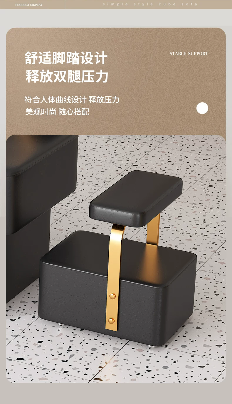 Free shipping hair salon special flushing bed manufacturer direct sales hair salon shampoo bed new semi lying shampoo bed