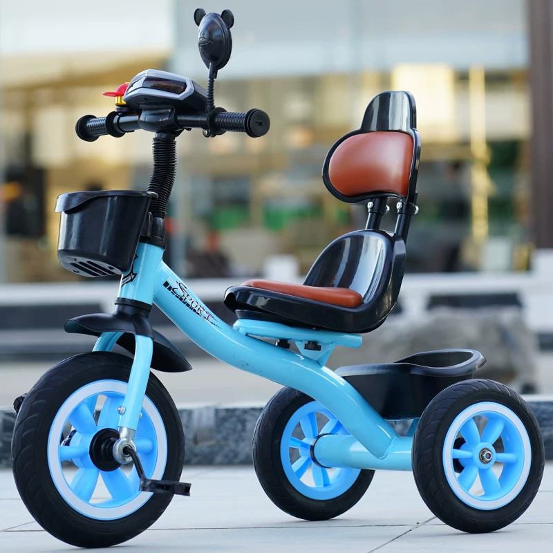 Children's tricycle, bicycle, 2-5 years old, male and female, 3-year-old, baby, handcart, lightweight foot pedal, sliding bicycle