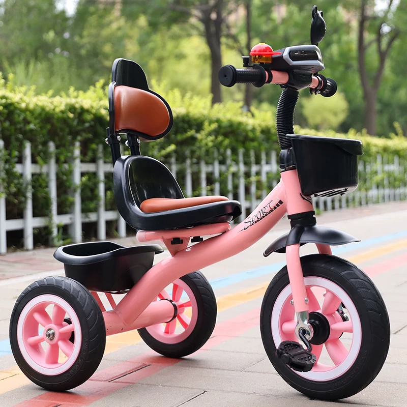 Children's tricycle, bicycle, 2-5 years old, male and female, 3-year-old, baby, handcart, lightweight foot pedal, sliding bicycle