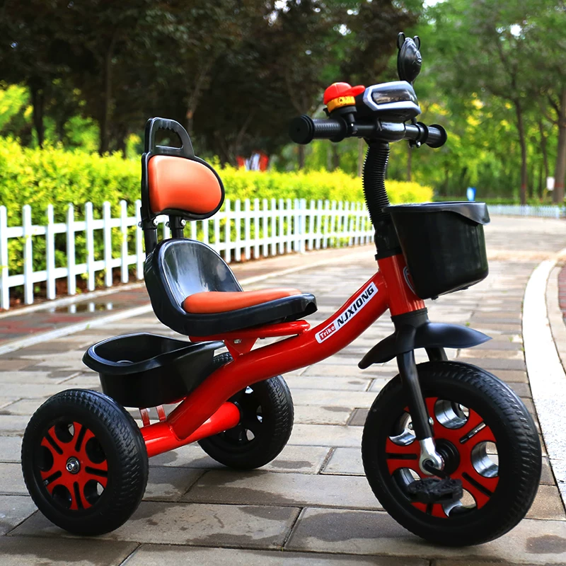 Children's tricycle, bicycle, 2-5 years old, male and female, 3-year-old, baby, handcart, lightweight foot pedal, sliding bicycle