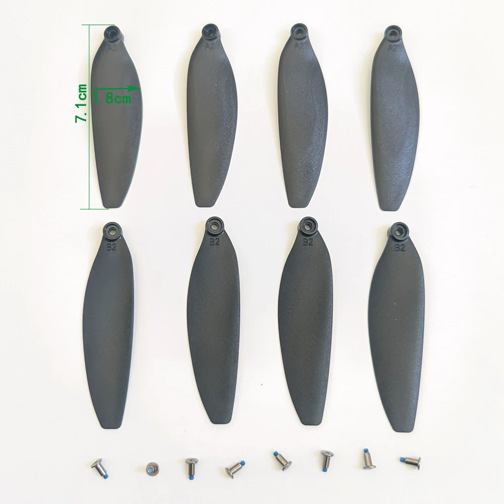 Buy two and get one free. Universal drone fan blade, drone propeller blade, model airplane, fan blade propeller, quadcopter, drone wing