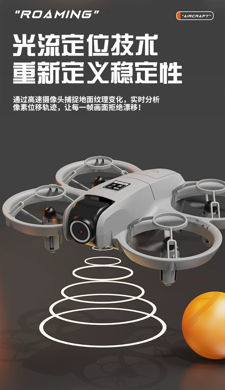 X228 drone VR glasses aerial photography crossing dual camera optical flow fixed height drop resistant quadcopter Drone