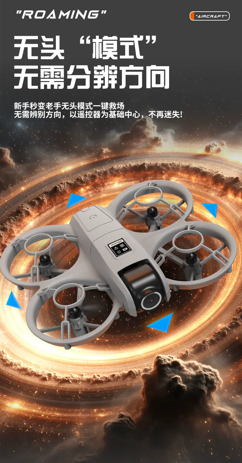 X228 drone VR glasses aerial photography crossing dual camera optical flow fixed height drop resistant quadcopter Drone