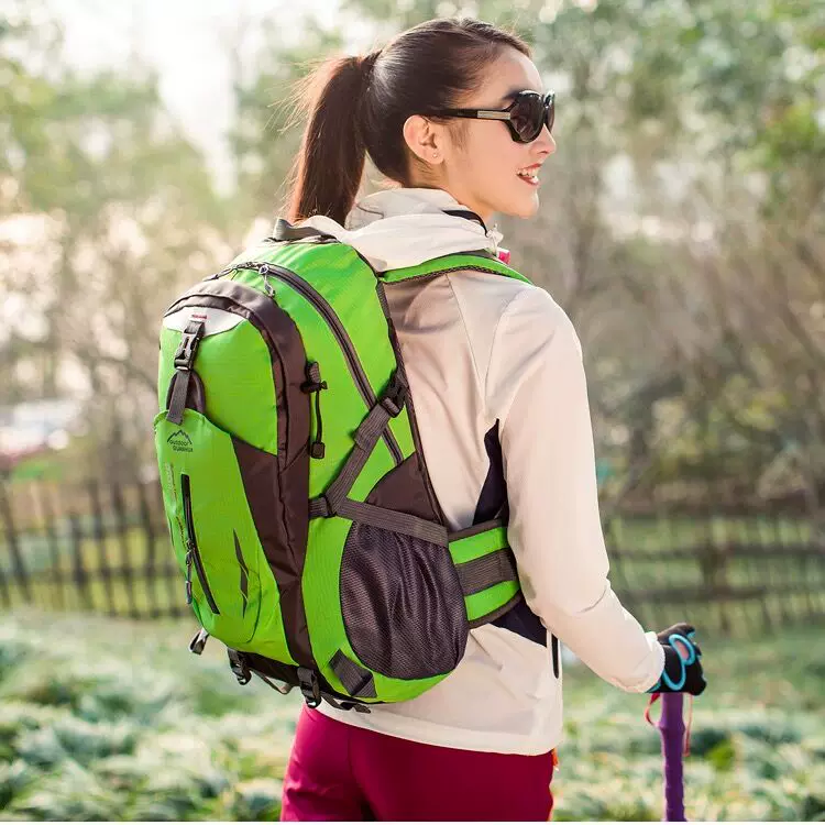 Outdoor hiking bag 40L large capacity lightweight travel backpack for men and women, waterproof riding backpack, backpack
