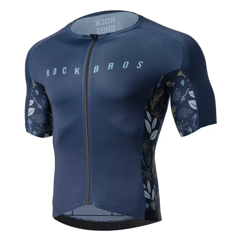 Rock Brothers Summer Short sleeved Shorts Men's and Women's Highway Mountain Bike Clothes ROCKBROS YKK Zipper Professional Cycling Equipment