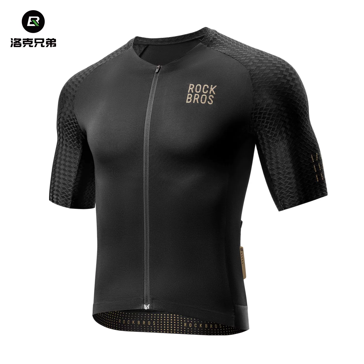 Rock Brothers Summer Short sleeved Shorts Men's and Women's Highway Mountain Bike Clothes ROCKBROS YKK Zipper Professional Cycling Equipment