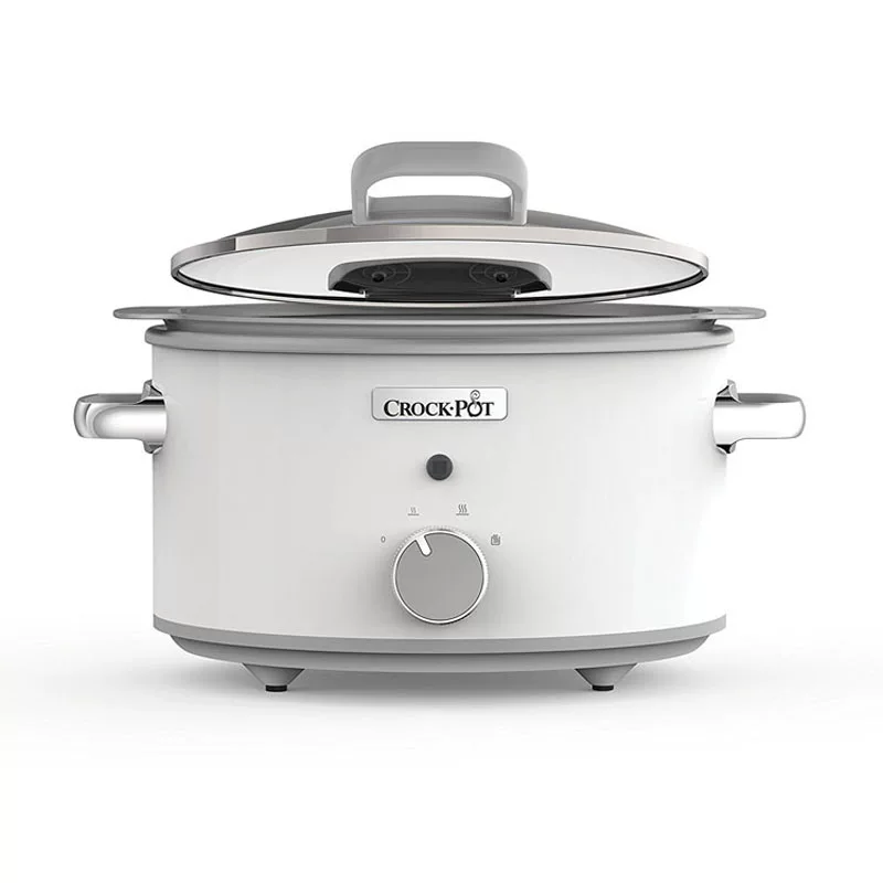 Медленноварка Crock-Pot CSC038 с антипригарным покрытием и стеклянной крышкой, 4.5л