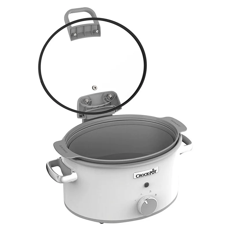 Медленноварка Crock-Pot CSC038 с антипригарным покрытием и стеклянной крышкой, 4.5л