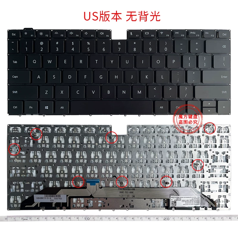 MDZ-WFE9A подходит для клавиатуры Huawei MACH MACHR-W19L/B W29 W09 MateBook X Pro