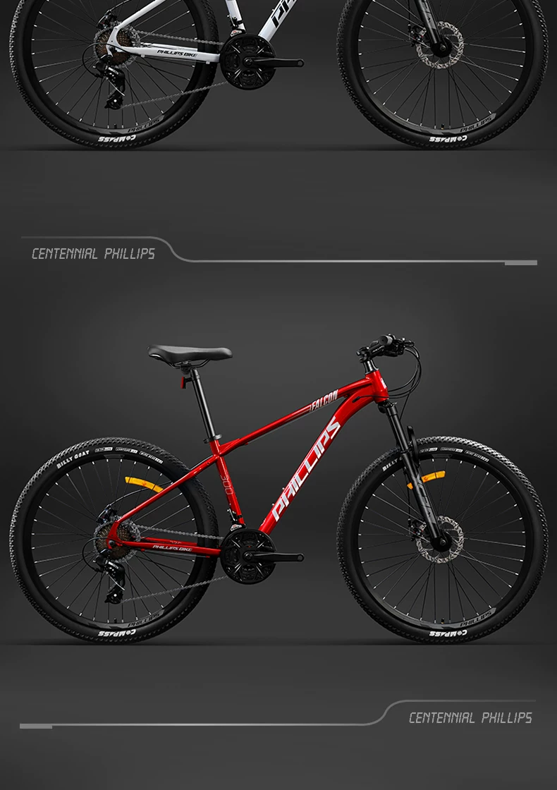 Philip 27 Speed Shock Absorbed Mountain Bike Adult Male Female 26 inch Off road Mountain Bike