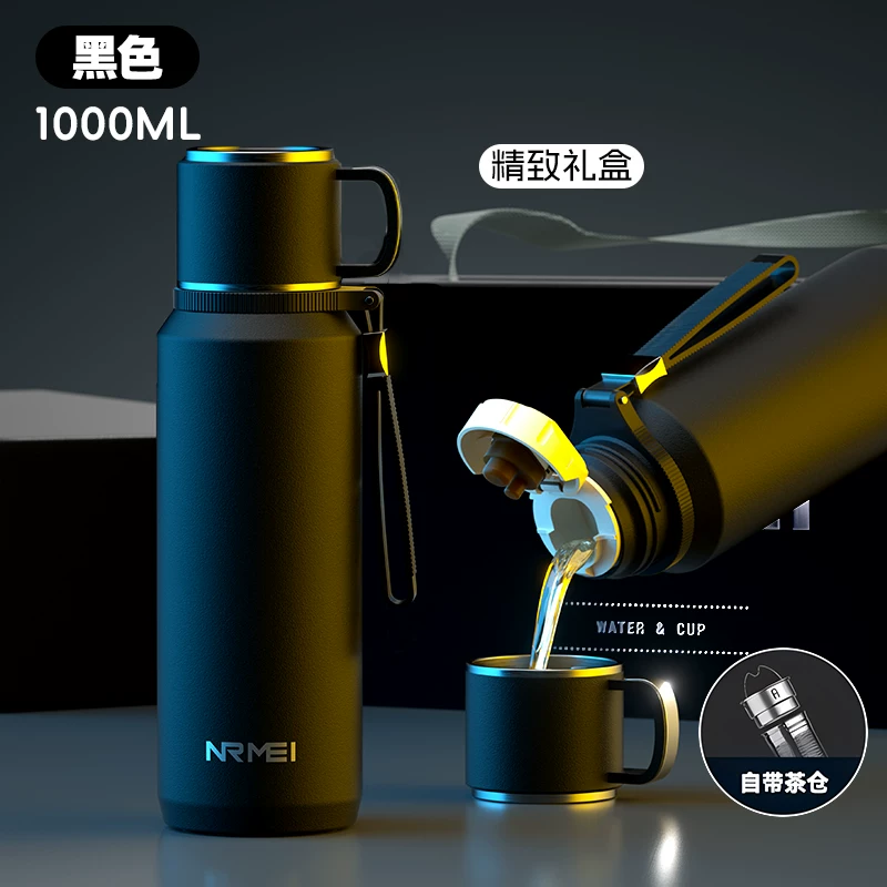 316 stainless steel insulated cup for men, large capacity 2026 new model, cold insulated steaming tea cup, water cup, kettle, genuine