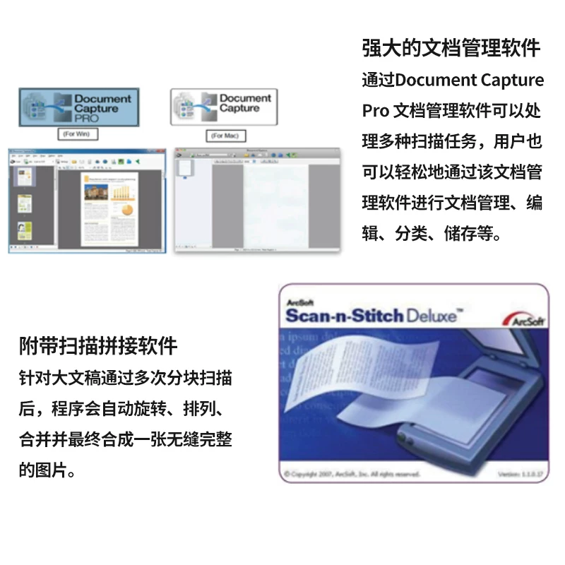 New Epson V39II/V19II Color A4 Tablet Scanner for Home A3 Splicing Photo Files, Office Contracts PDF Files, High Definition Drawing Manuscripts, Image Assignments, Portable