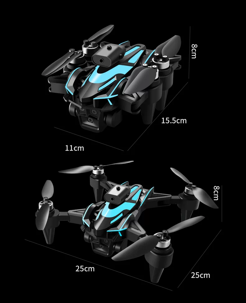 2025 new model with screen LCD remote control drone high-definition aerial photography hovering four axis drone children's toy