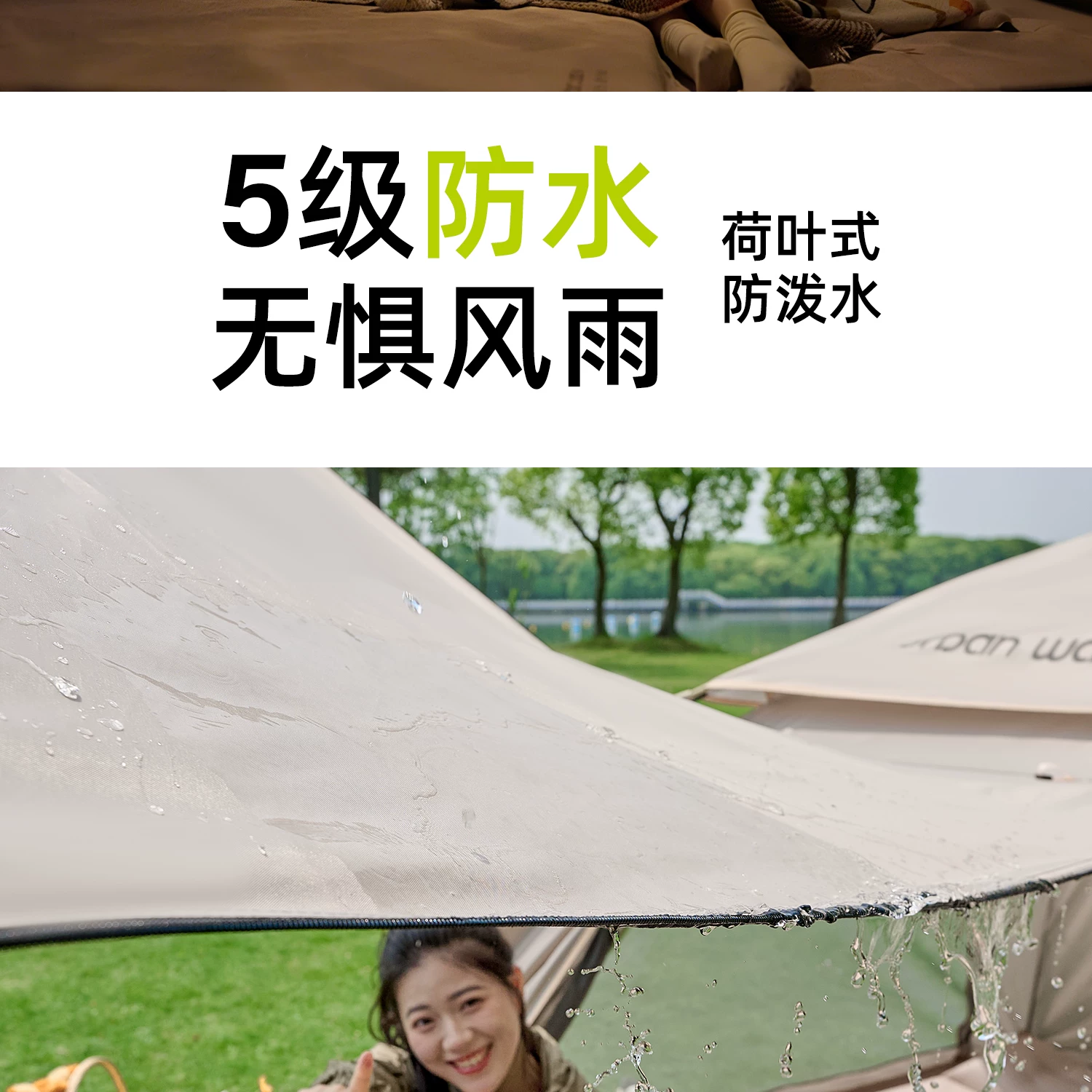 Urbanwave Tent Outdoor Portable Folding Camping Overnight Rainproof Thickened Outdoor Camping Equipment Automatic
