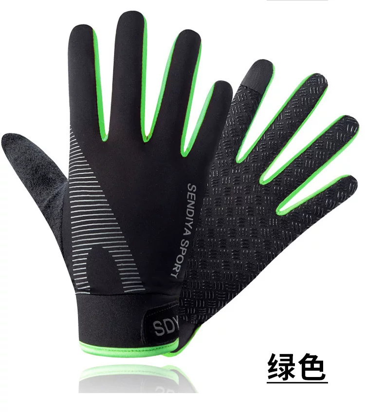 Cycling gloves for men, outdoor cycling, mountain biking, motorcycle driving, Weiya fishing, sports hiking, spring and summer thin gloves