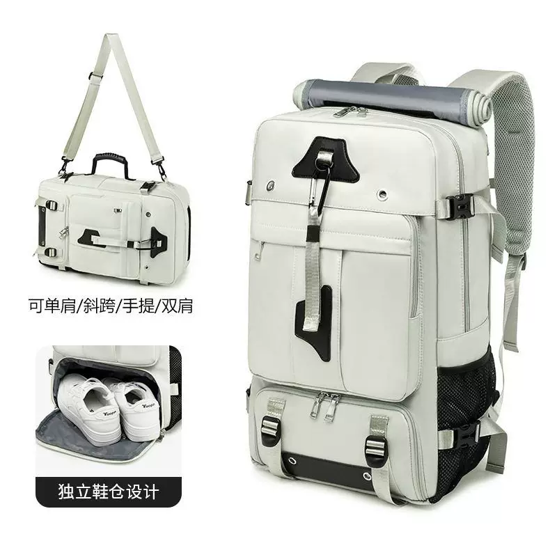Cross border mountaineering lightweight crossbody hand-held travel bag outdoor hiking backpack women's backpack men's sense backpack