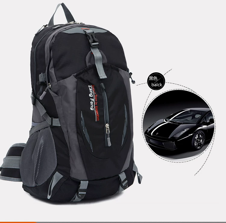 New lightweight outdoor hiking bag 40L waterproof nylon backpack for men and women hiking backpack cycling bag
