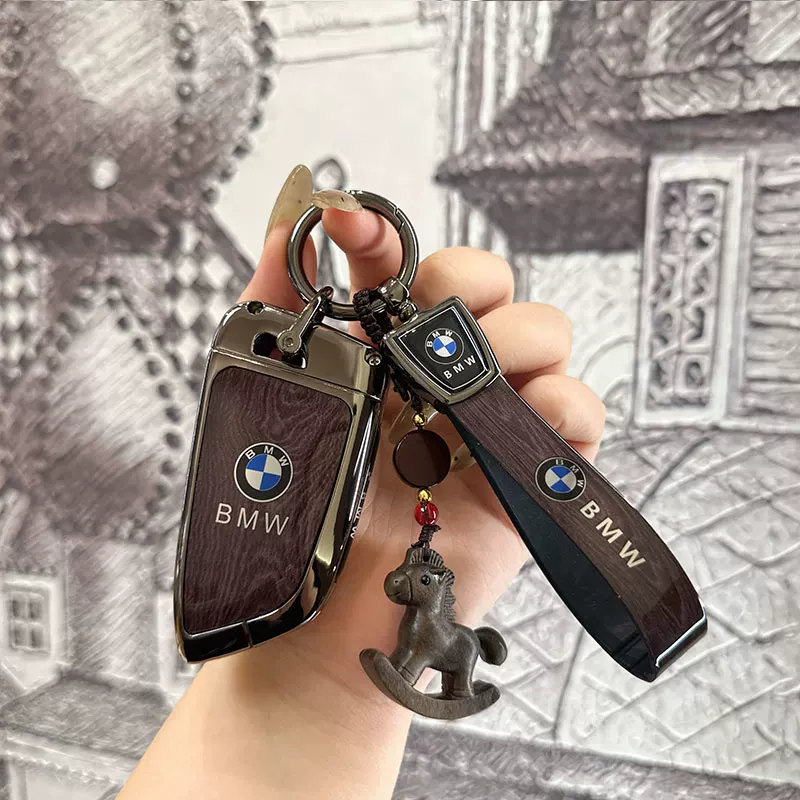 Подходит для BMW 5 серии, чехол для ключей 3 серии x5x3, три серии, лезвие x2x1, автомобильная сумка 525 530, автомобильная декоративная пряжка, металлическая