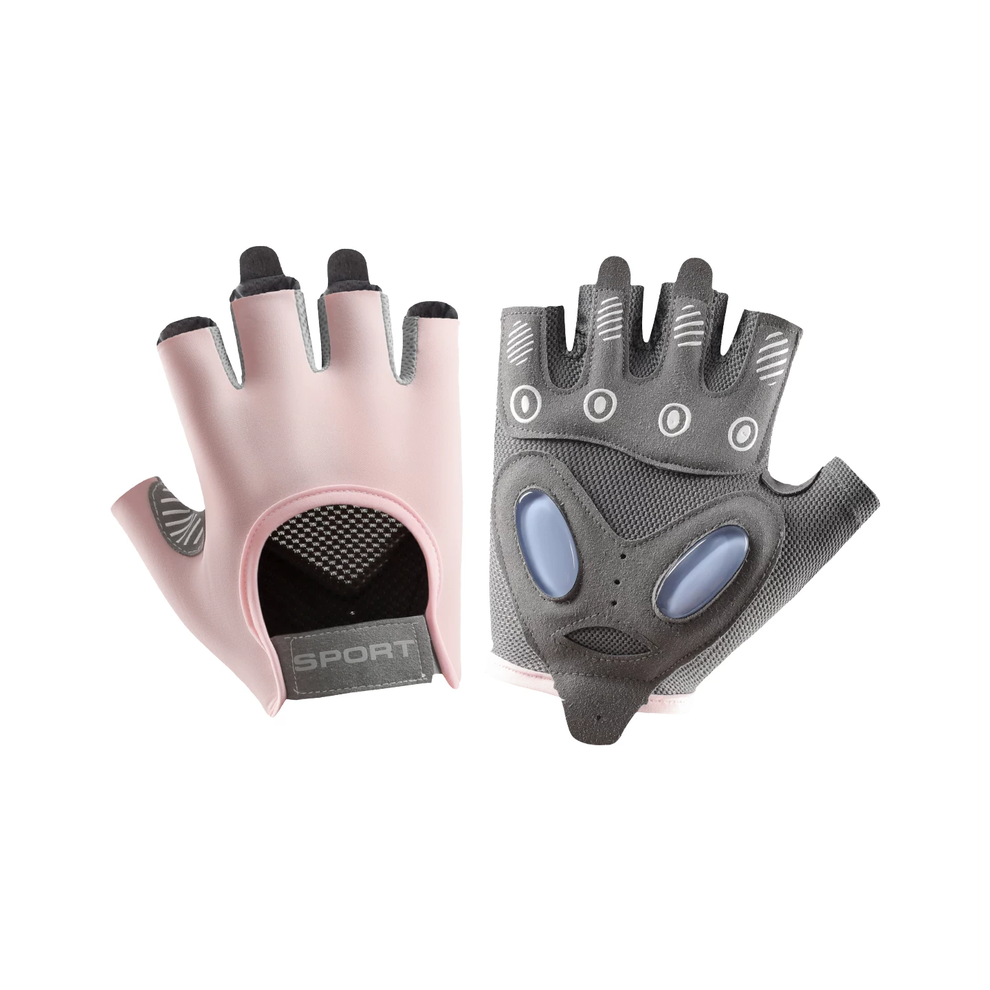 Ladies' Fitness Non slip Gloves Pink Dumbbell Training Anti Cocoon Sports Gloves Arima Hard Pull Training Gloves