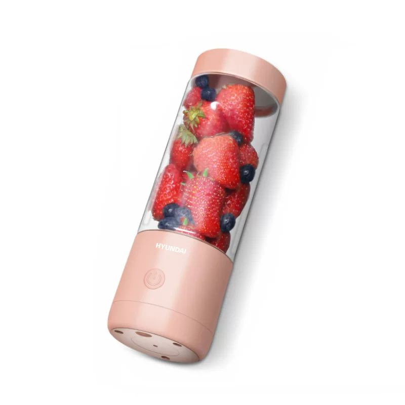 Портативный электрический блендер-миксер Smoothie Blender Retro Blue