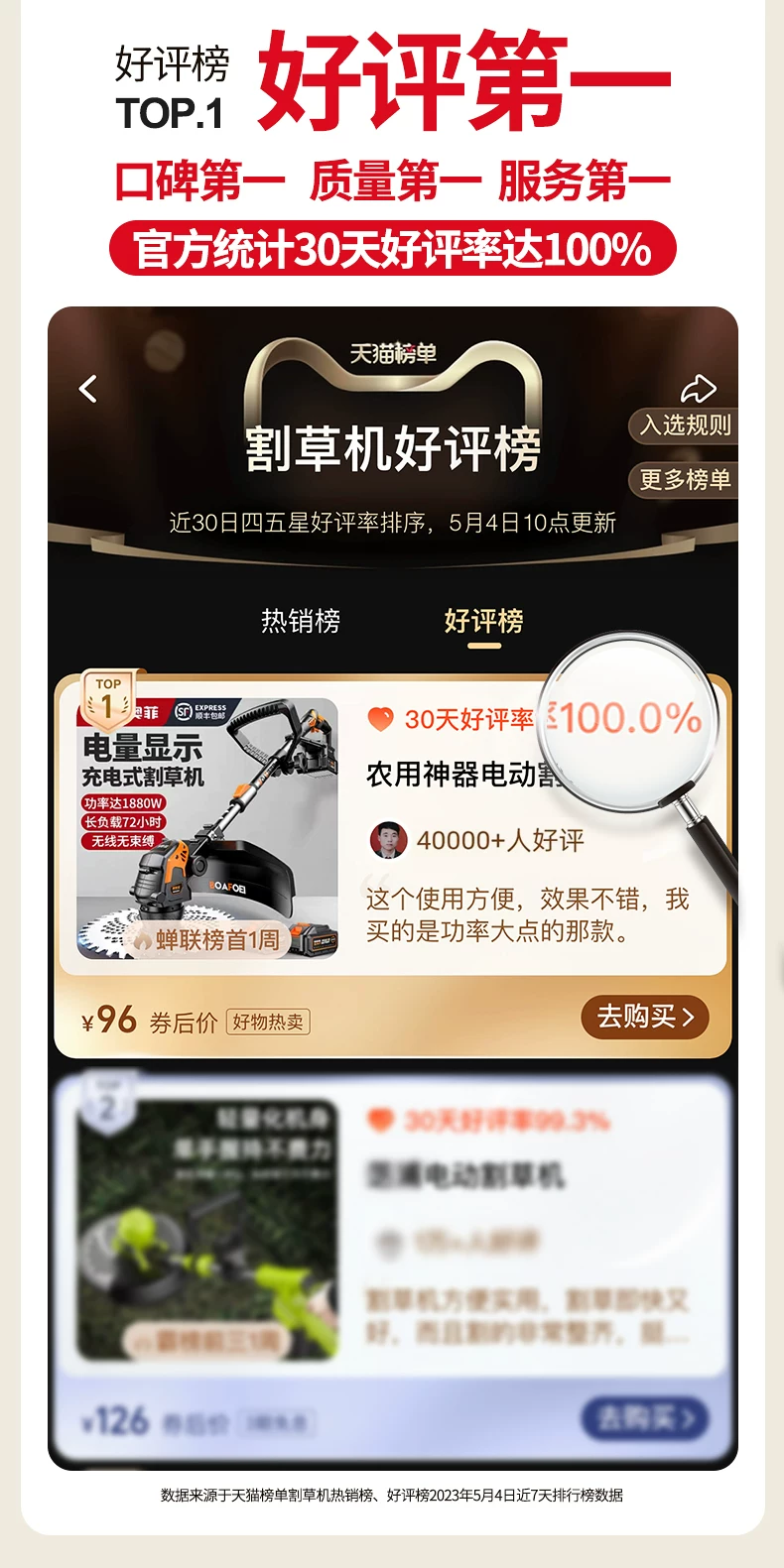 锂电动割草机家用 高效无刷SK9碳钢刀片草坪修剪机 多功能打草机神器