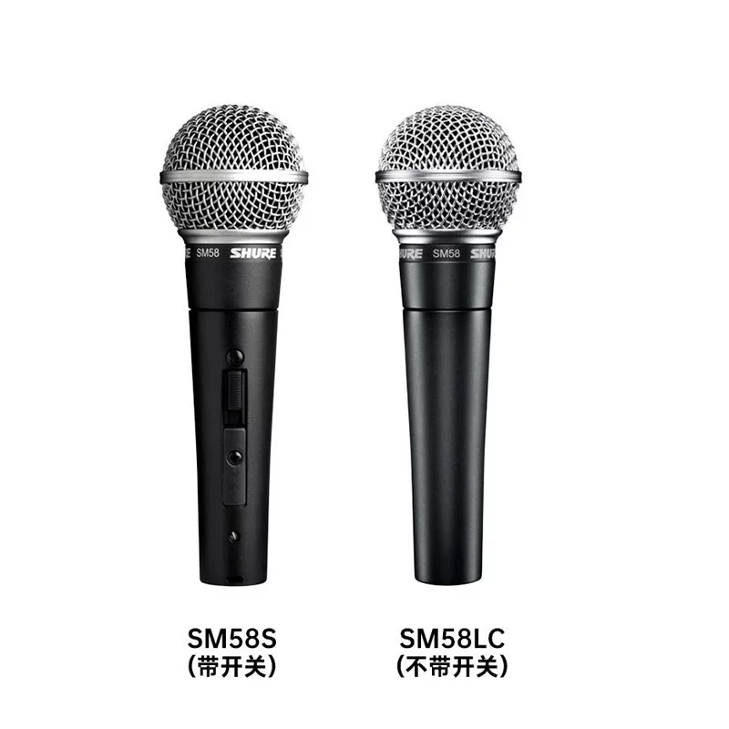 Проводной динамический микрофон Shure SM58S с переключателем