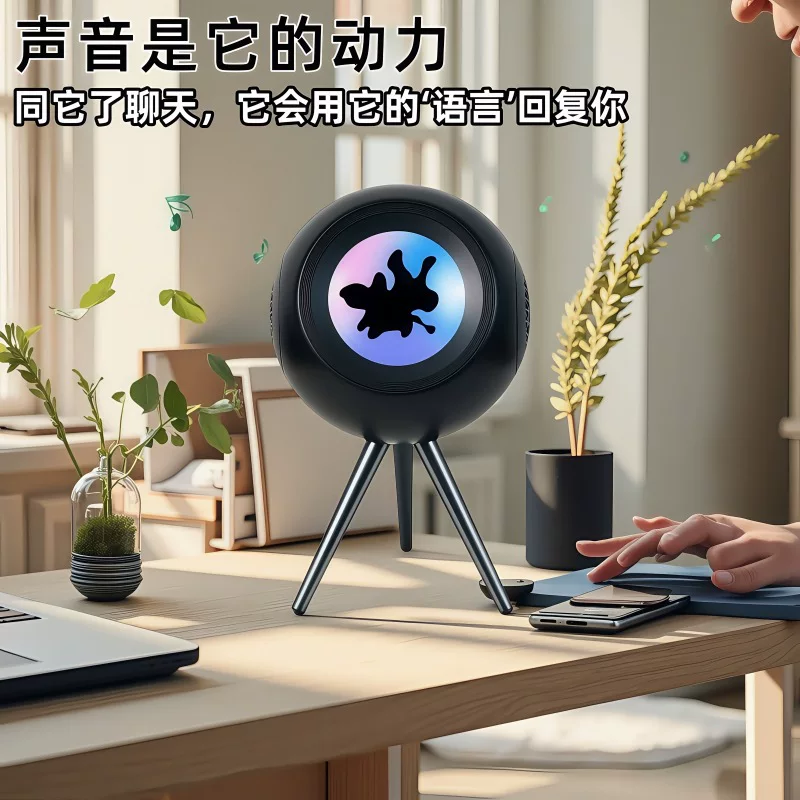 Bluetooth-колонка Venom Magnetic Fluid с феррожидкостью и LED-подсветкой