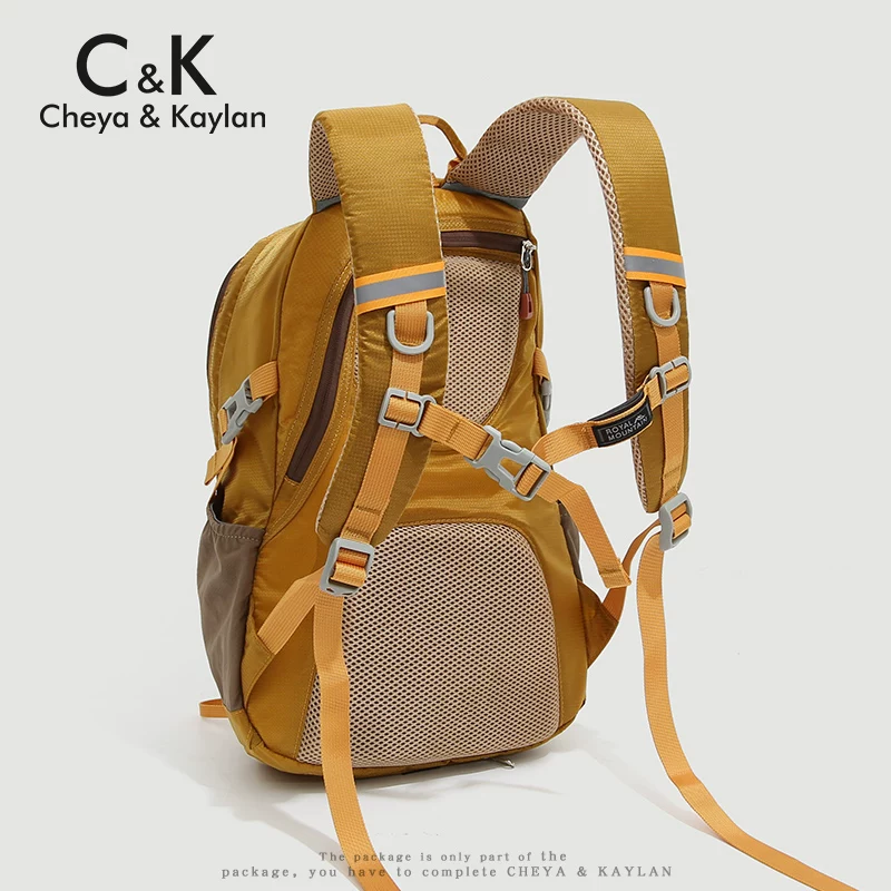 CHEYAu0026KAYLAN lightweight outdoor hiking backpack, travel waterproof backpack, men's and women's large capacity backpack