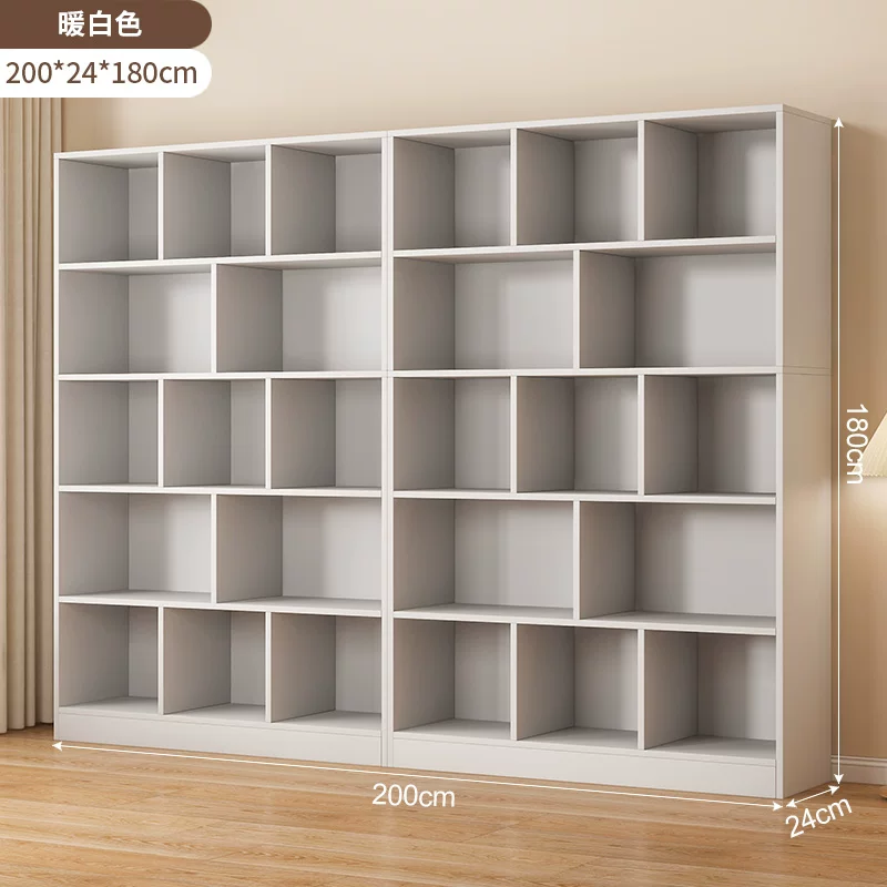 Bookshelf shelves, floor to ceiling full wall cabinets, display cabinets, home bookshelves, living rooms, wall mounted storage cabinets, grid cabinets