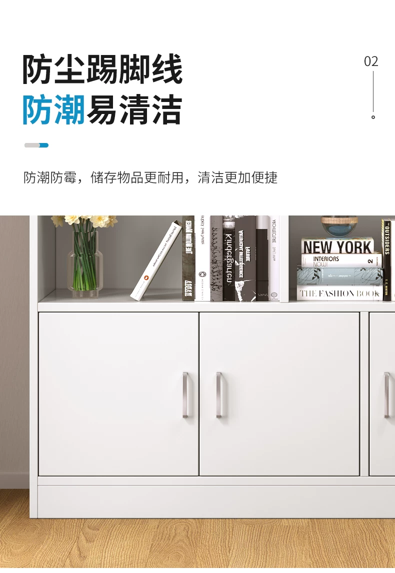 Bookshelf, floor to ceiling storage rack, integrated wall mounted bookshelf, household bookshelf, cabinet, storage cabinet, display cabinet, simple multi-layer design