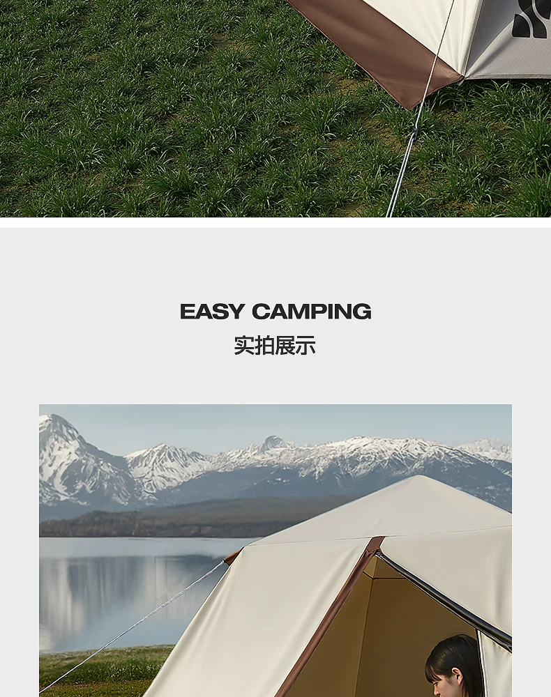 SOYON Quick Camping Tent Outdoor Camping Overnight Rainproof Folding Portable New Quick Open Outdoor Camping Tent
