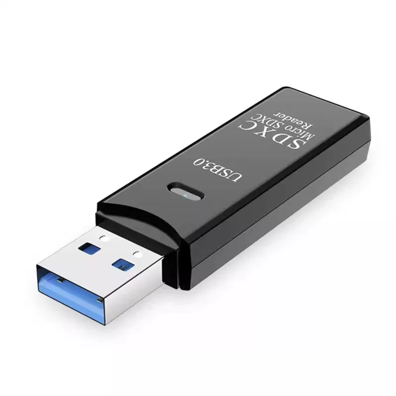 Memory card reader USB 3.0 dual slot TF/SD card multifunctional high-speed card reader camera photo reading Nikon Canon Sony desktop computer laptop universal driver free