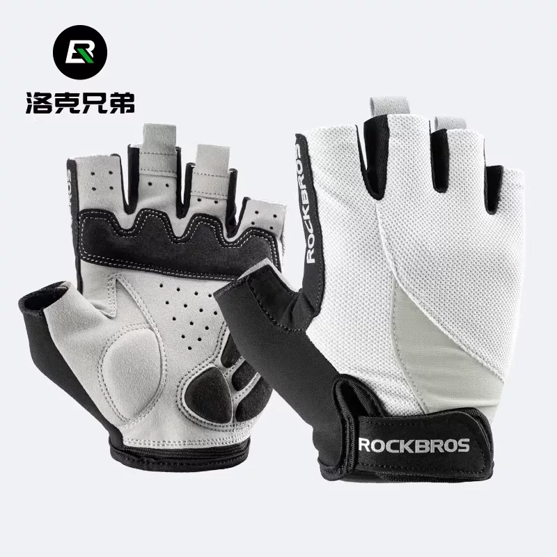 Rock Brothers cycling gloves, all finger mountain road cycling gloves, men's and women's spring and autumn touch screen long finger gloves