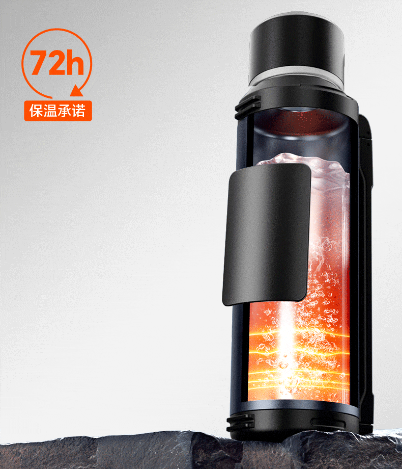 Supor Insulated Pot Large Capacity Portable Outdoor Stainless Steel Insulated Cup Warm Bottle Home Travel Car Hot Pot