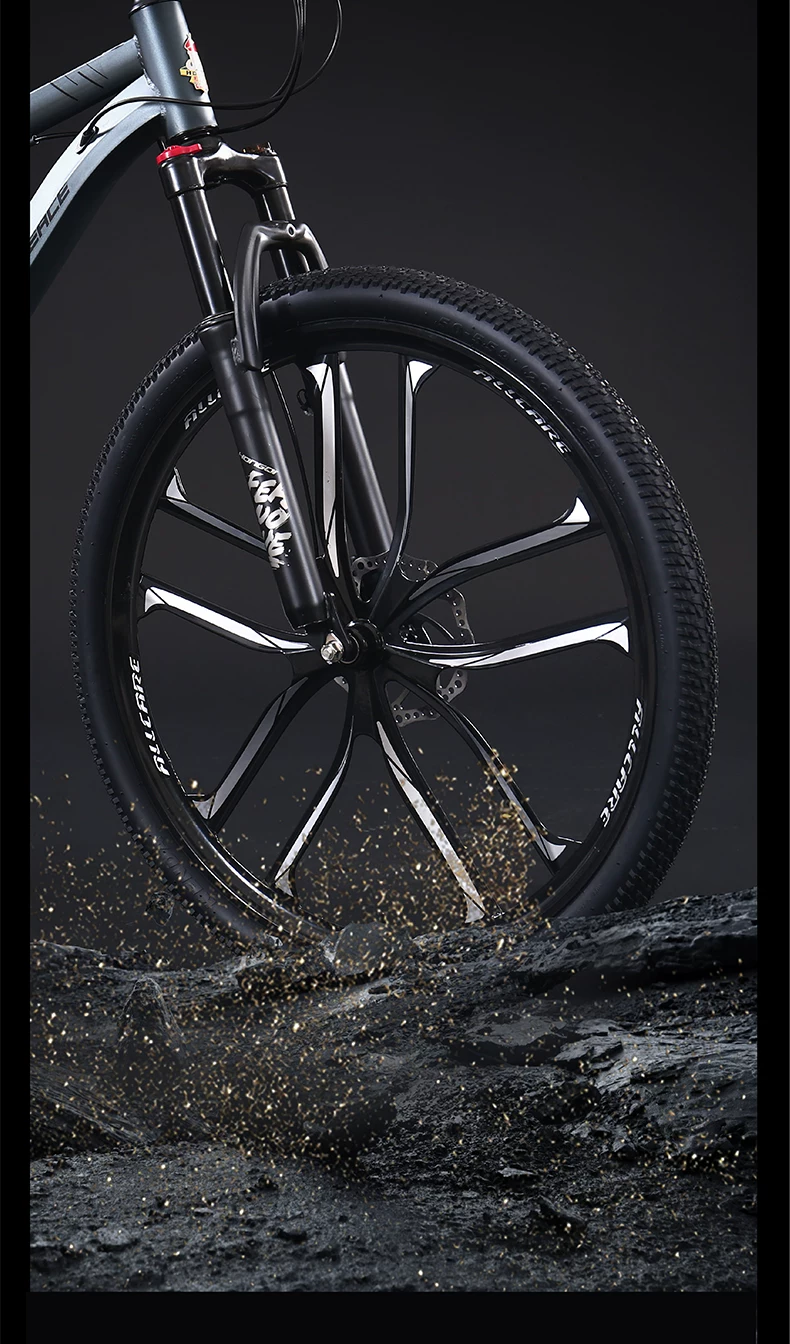 Red Flag Official Flagship Store Aluminum Alloy Mountaineering Bike Male Adult Off road Variable Speed Road Bike Youth Bike