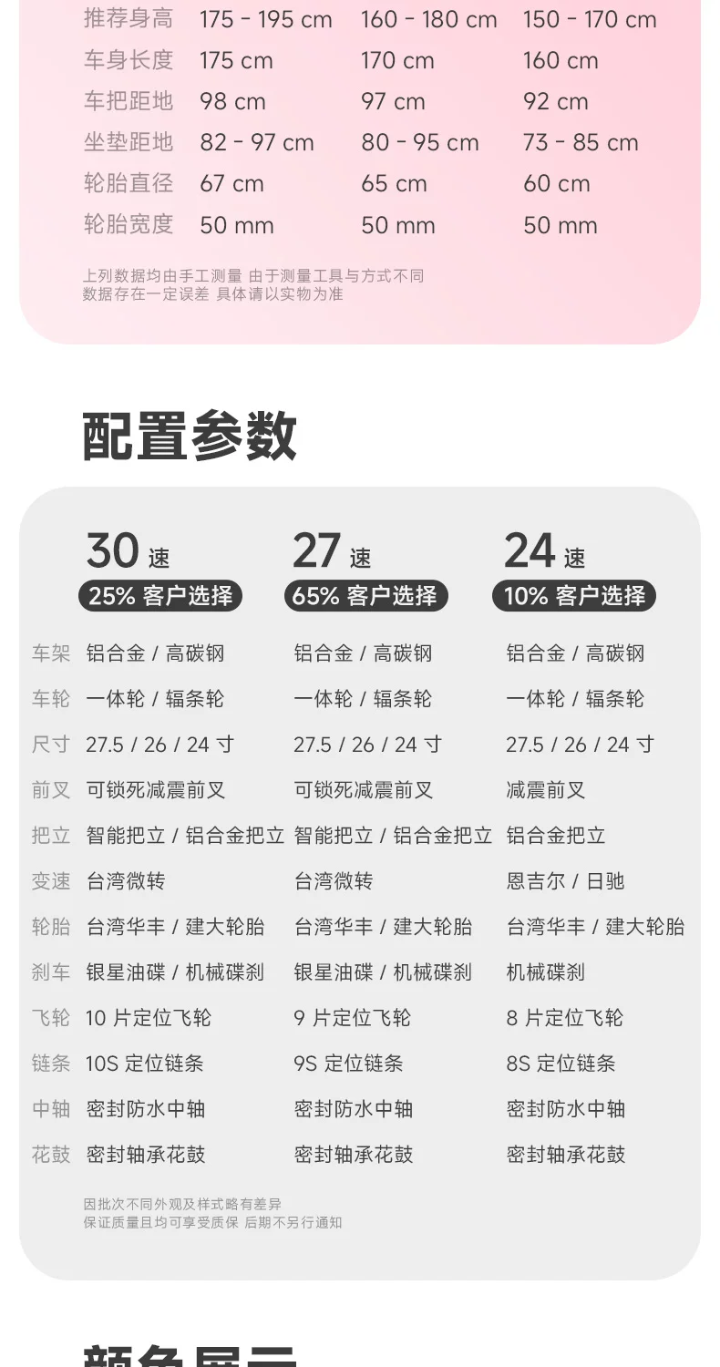 Official flagship store permanent mountain bike adult variable speed female model teenage girls road bike women's bike
