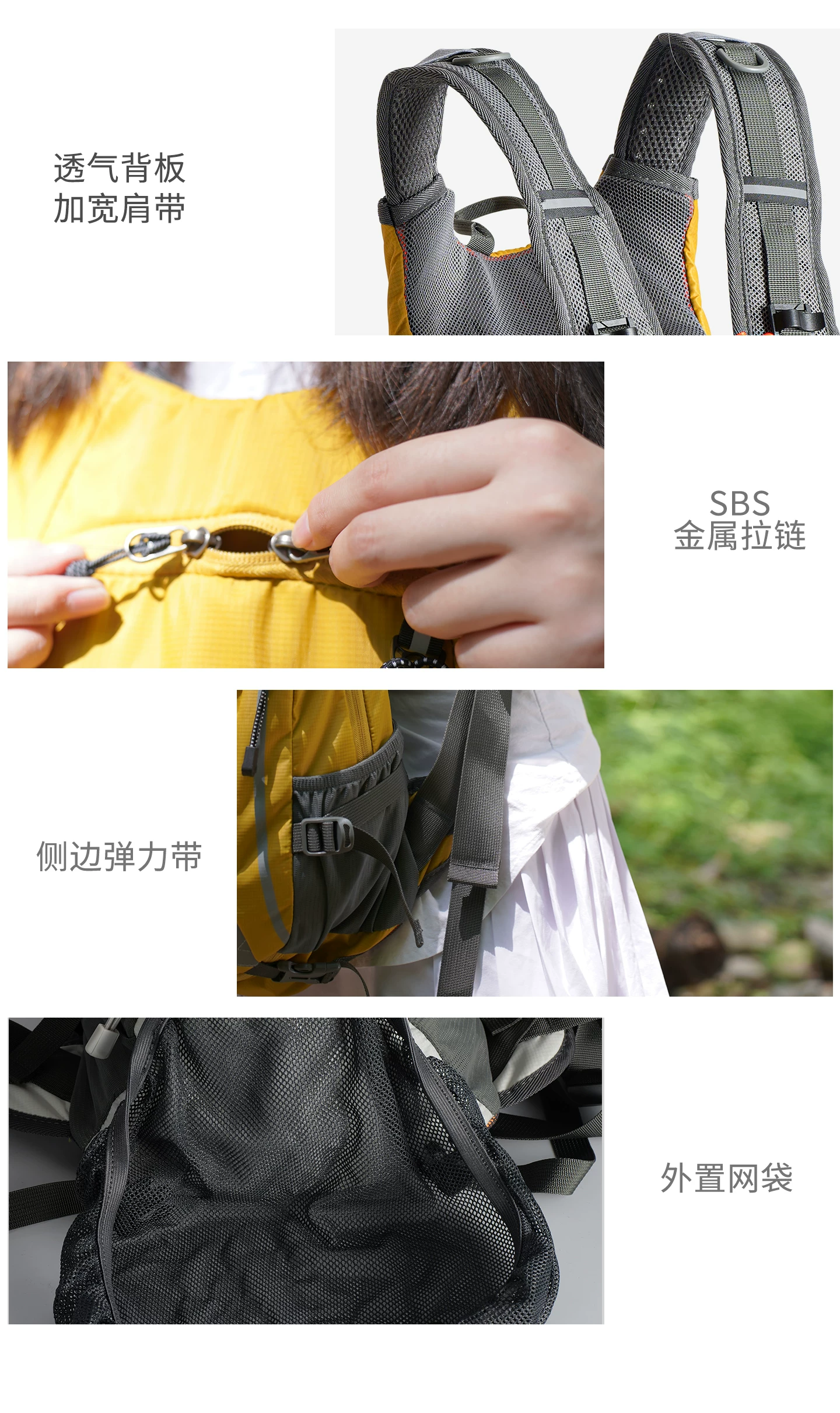 Saipu Lightweight Hiking Backpack for Women Outdoor Lightweight Waterproof Travel Hiking Backpack for Men