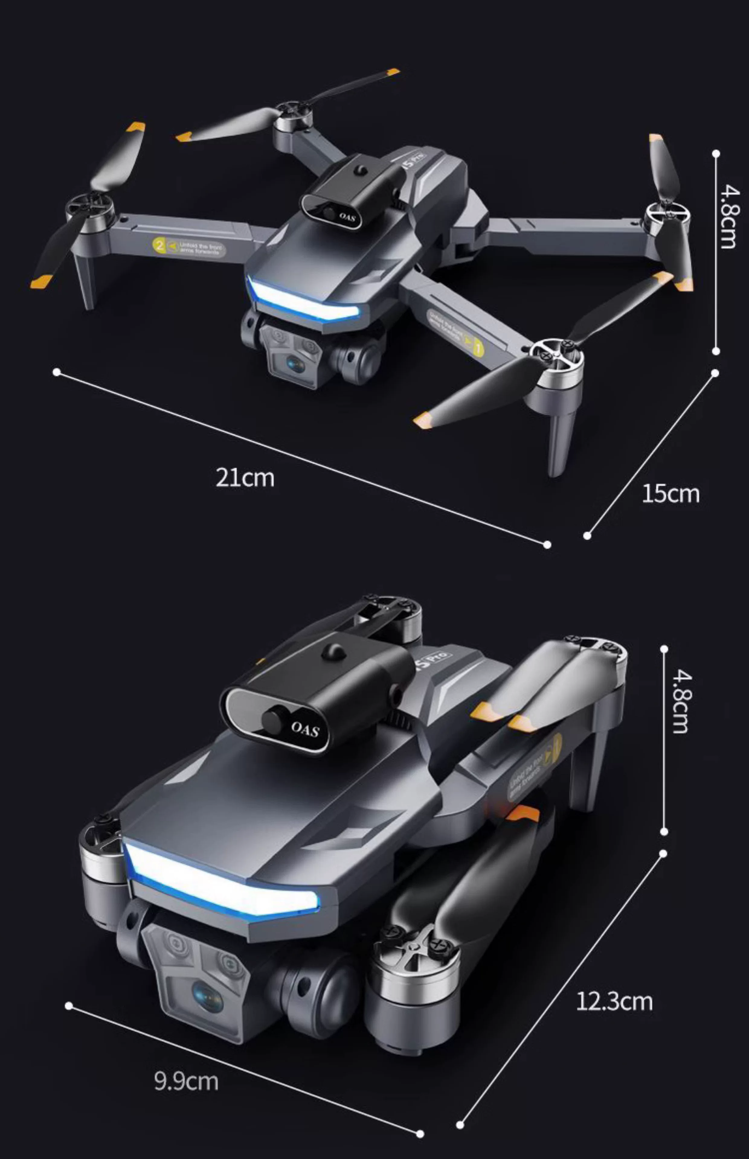 Drone Children's 2025 New Remote Controlled Plane Toy for Boys 8K High Definition Professional Aerial Photography for Elementary School Students Small