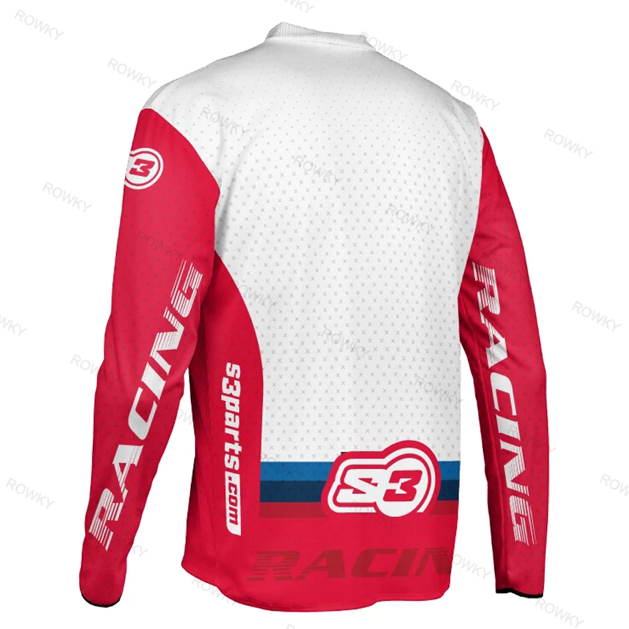 S3 motorcycle shirt racing suit quick dry long sleeved motorcycle suit mountain off-road riding suit bicycle speed conquer men