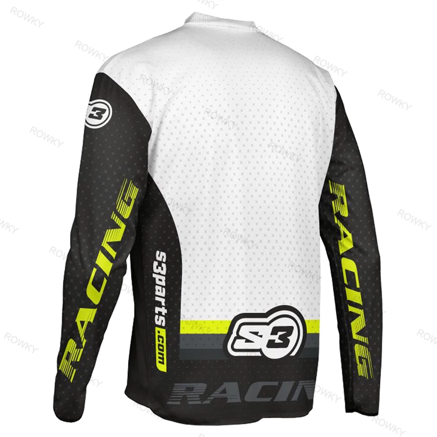 S3 motorcycle shirt racing suit quick dry long sleeved motorcycle suit mountain off-road riding suit bicycle speed conquer men