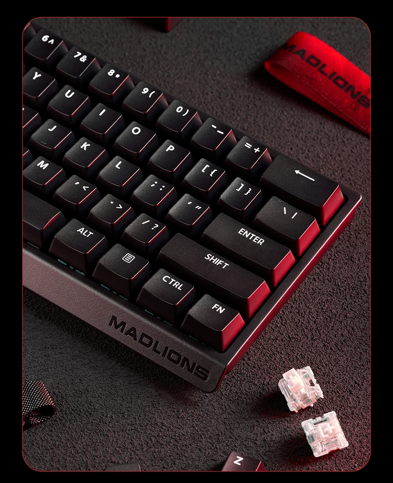 Megalion MAD60/68 HE Gaming Magnetic Axis Keyboard MAD68pro Gaming Specific Mechanical Keyboard 61/68 Keys
