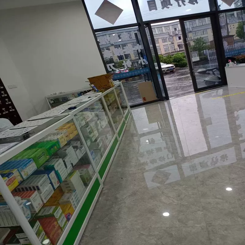 Витрина аптечная из алюминиевого сплава 锦祥展柜 6088