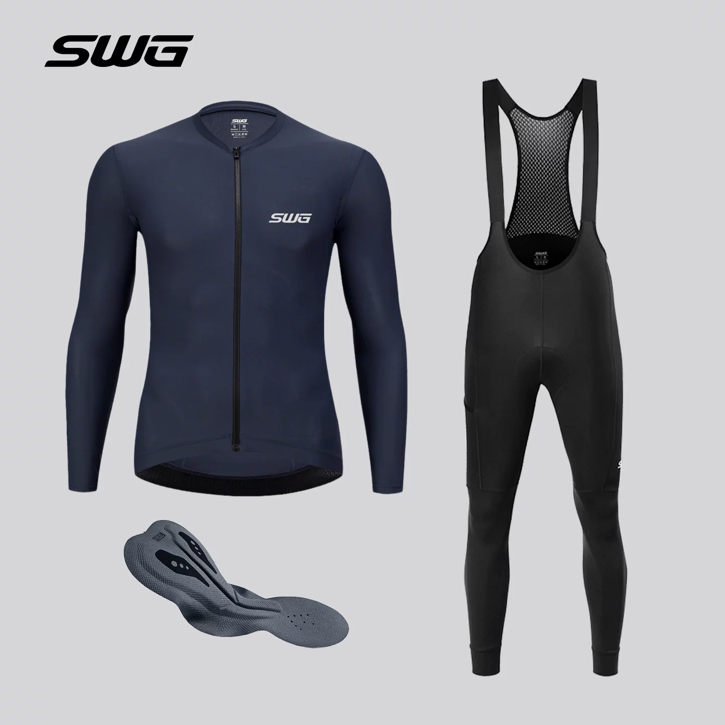 SWG Mingsheng Haoyu Bicycle Cycling Clothing Spring and Summer Men's Breathable Long Sleeve Set Bicycle Clothing Cycling Equipment