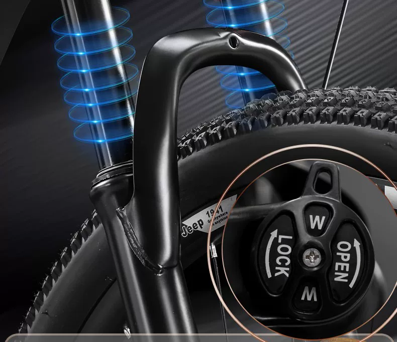 Jeep Jeep Bike Mountaineering Bike Female Adult Bike Variable Speed Male Student Sport Adult Scooter RC750
