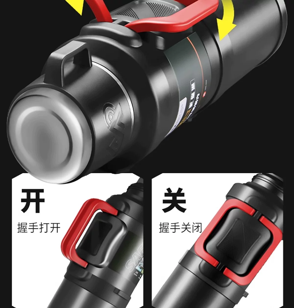 Insulated Cup Large Capacity Outdoor Insulated Pot Large Household Hot Water Bottle Water Bottle Travel Portable Construction Site Insulated Water Cup