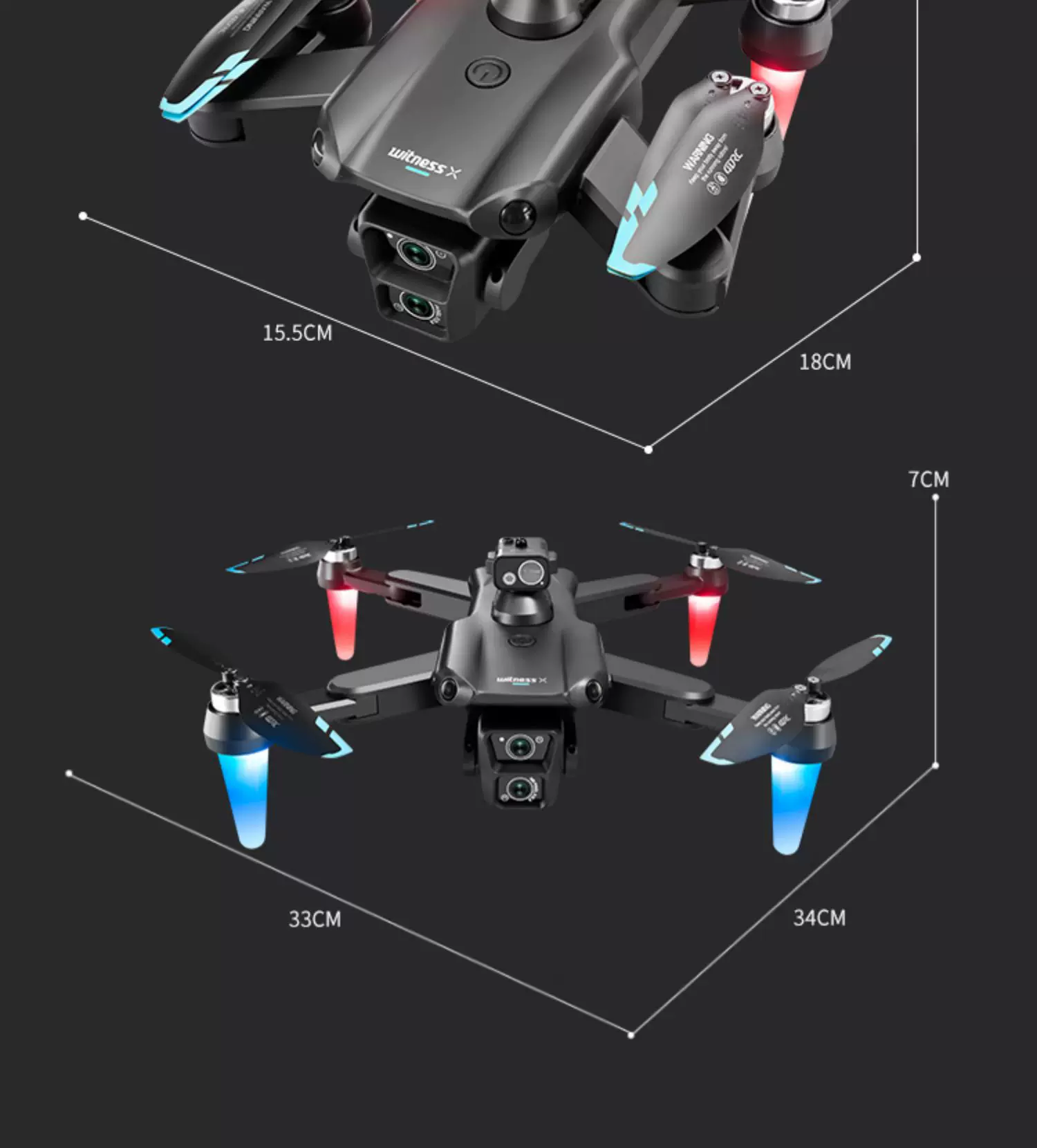 4DRC Four Di Unmanned Aerial Vehicle Professional level Aerial Photography HD Toy Small Unmanned Aerial Vehicle Primary School Students and Children Remote Control Plane