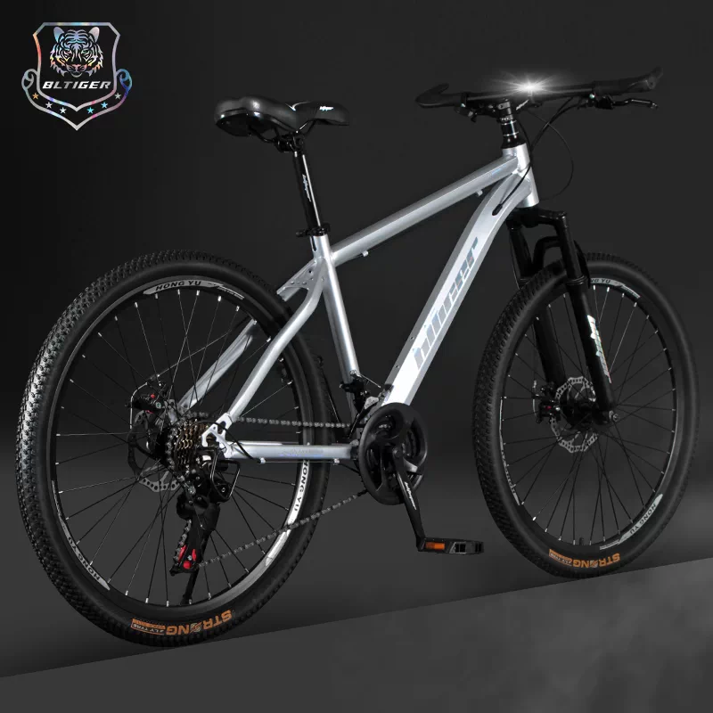 Beilihu Mountain Bike Men's and Women's Shock Absorbed Variable Speed Student Disc Brake Off road Adult Aluminum Alloy Bike