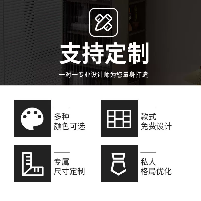 浴室边柜化妆室铝合金收纳柜半墙收纳柜隔断干事分离高柜边柜立柜